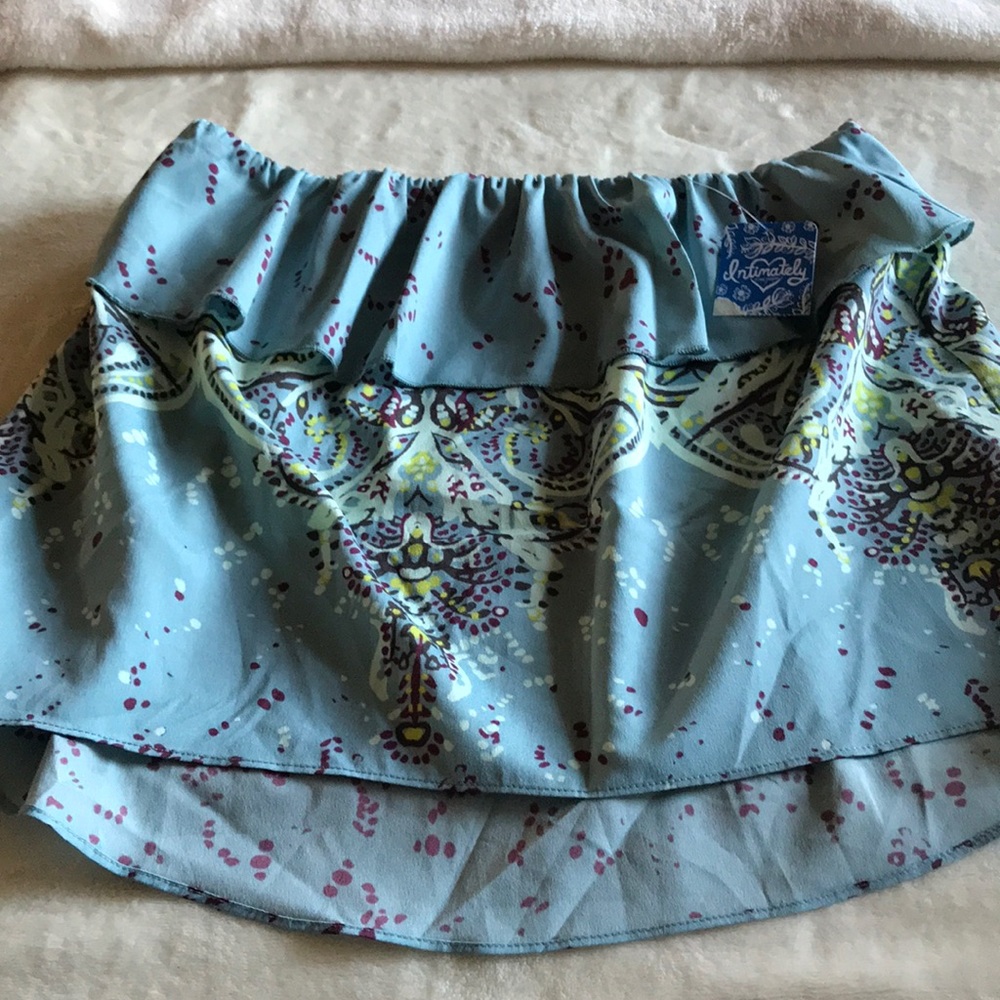 Free People strapless top